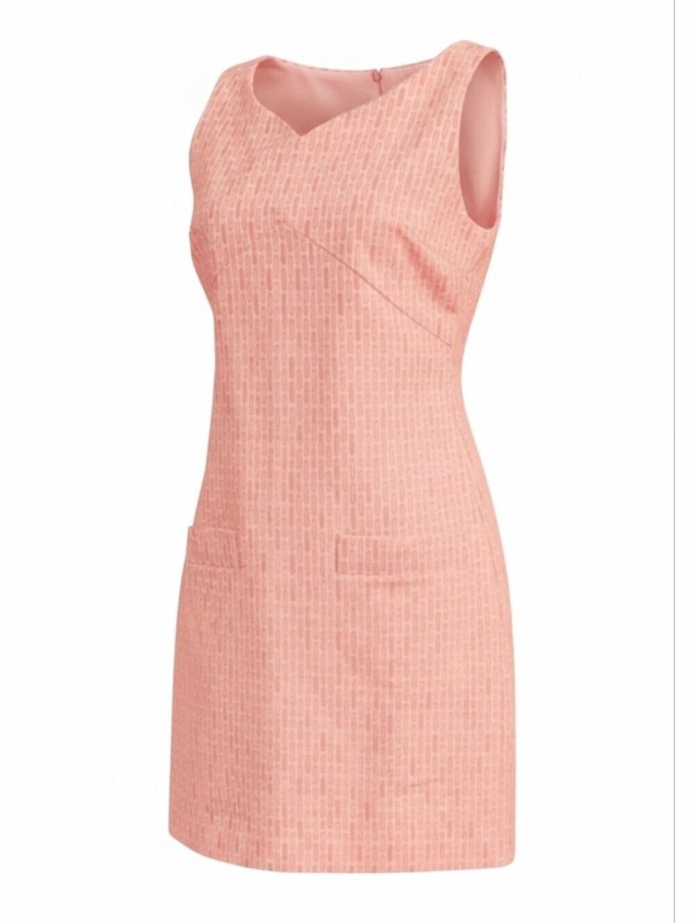 BRITT RYAN | SLEEVLESS GRAPHIC SHEATH DRESS
